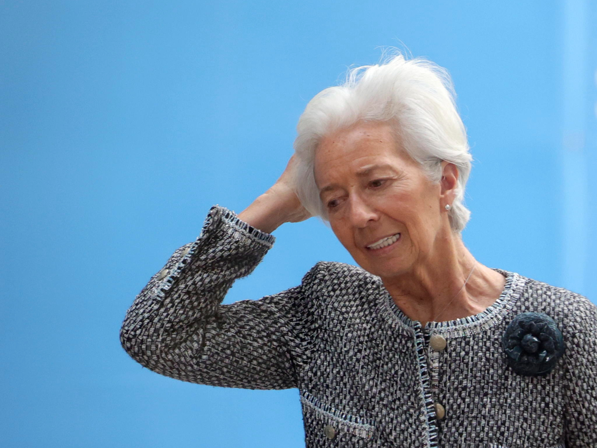 Bce, standing ovation per Lagarde a Firenze