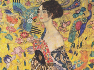La “Dama con ventaglio” di Klimt batte ogni record europeo: 86 milioni