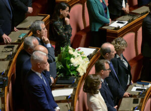 Berlusconi, la commemorazione in Senato