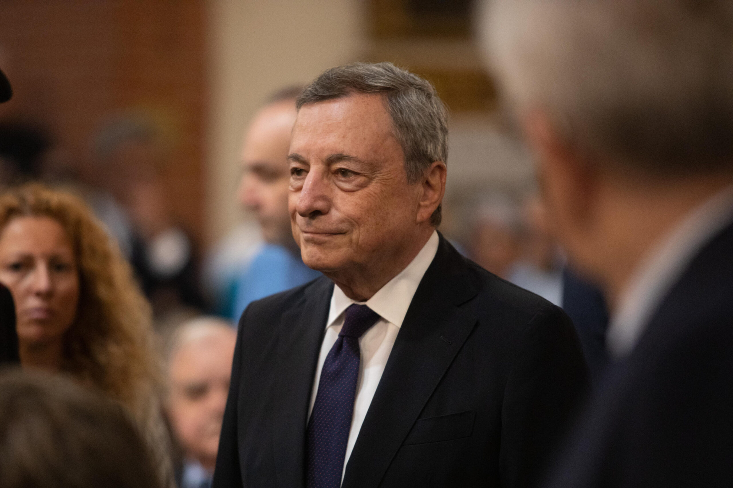 Ecofin informale: Draghi farà il punto della situazione sulla competitività