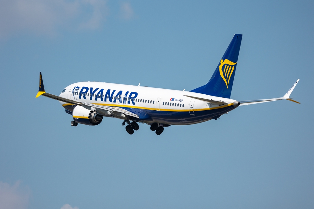 Ryanair: a gennaio +3% passeggeri
