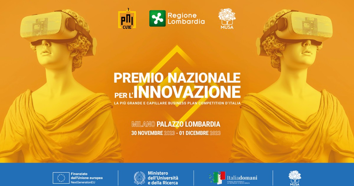 Al via a Milano il Premio Nazionale per l’Innovazione: i 71 finalisti