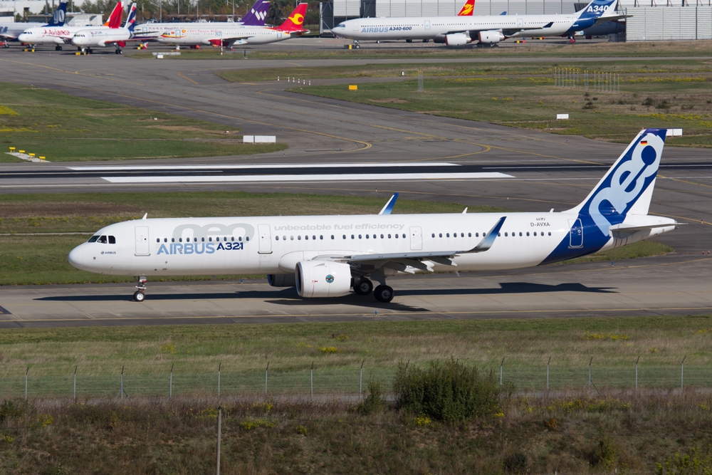 Avolon ordina altri 100 Airbus A321neo
