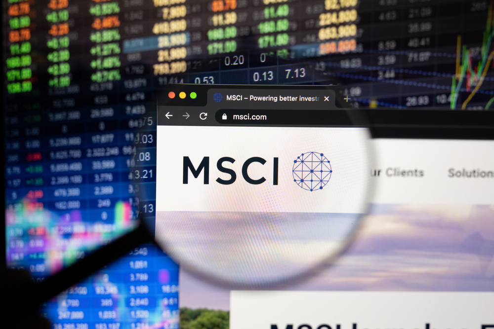 Servizi finanziari, per MSCI fatturato operativo in forte crescita: +19,8% nel quarto trimestre