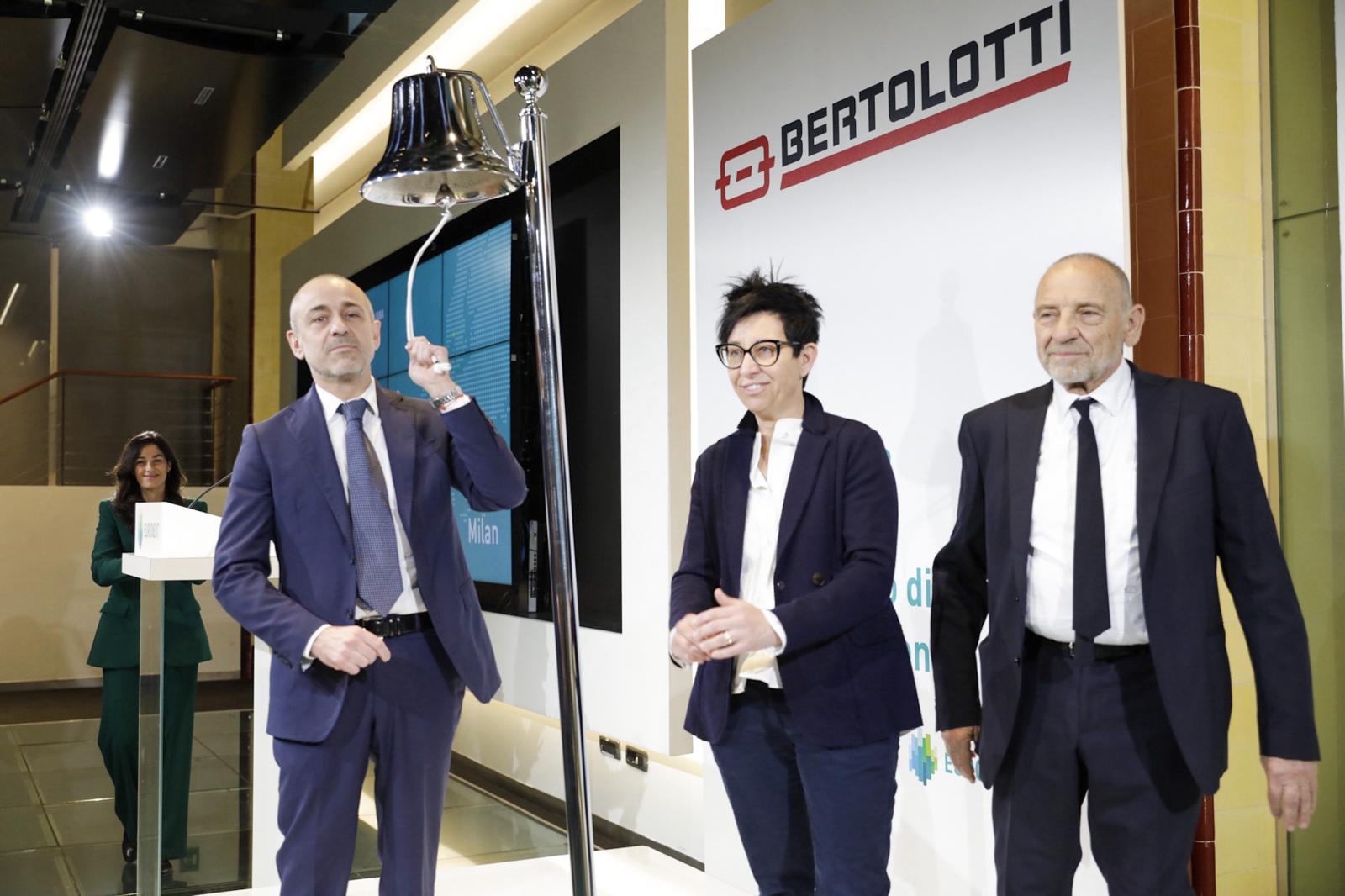 Piazza Affari, Bertolotti debutta sul segmento professionale di Euronext Growth Milan