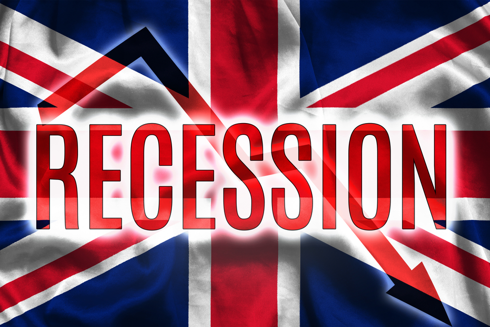 UK, il Pil si conferma in recessione tecnica: -0,3% nel quarto trimestre (dopo il -0,1% del terzo)