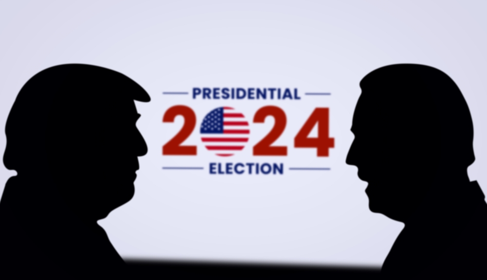 Usa 2024, Trump avanti 4 punti su Biden alla vigilia del primo duello tv
