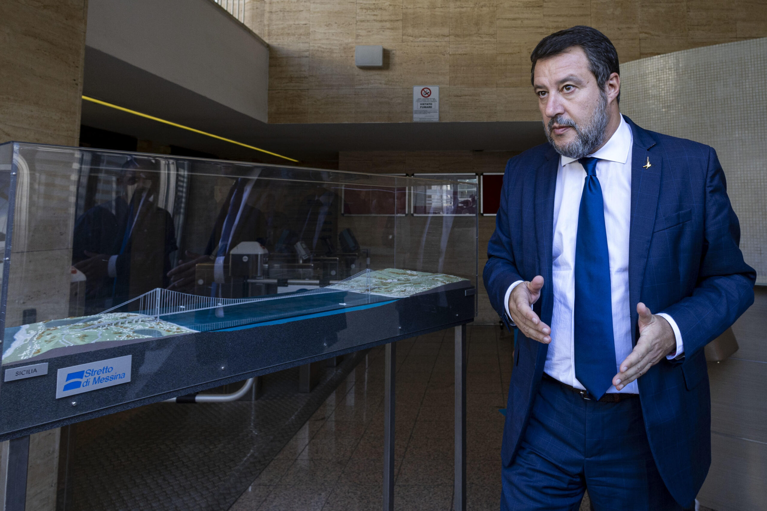 Ponte sullo Stretto, Salvini incontra Ciucci: avvio cantiere nel 2024
