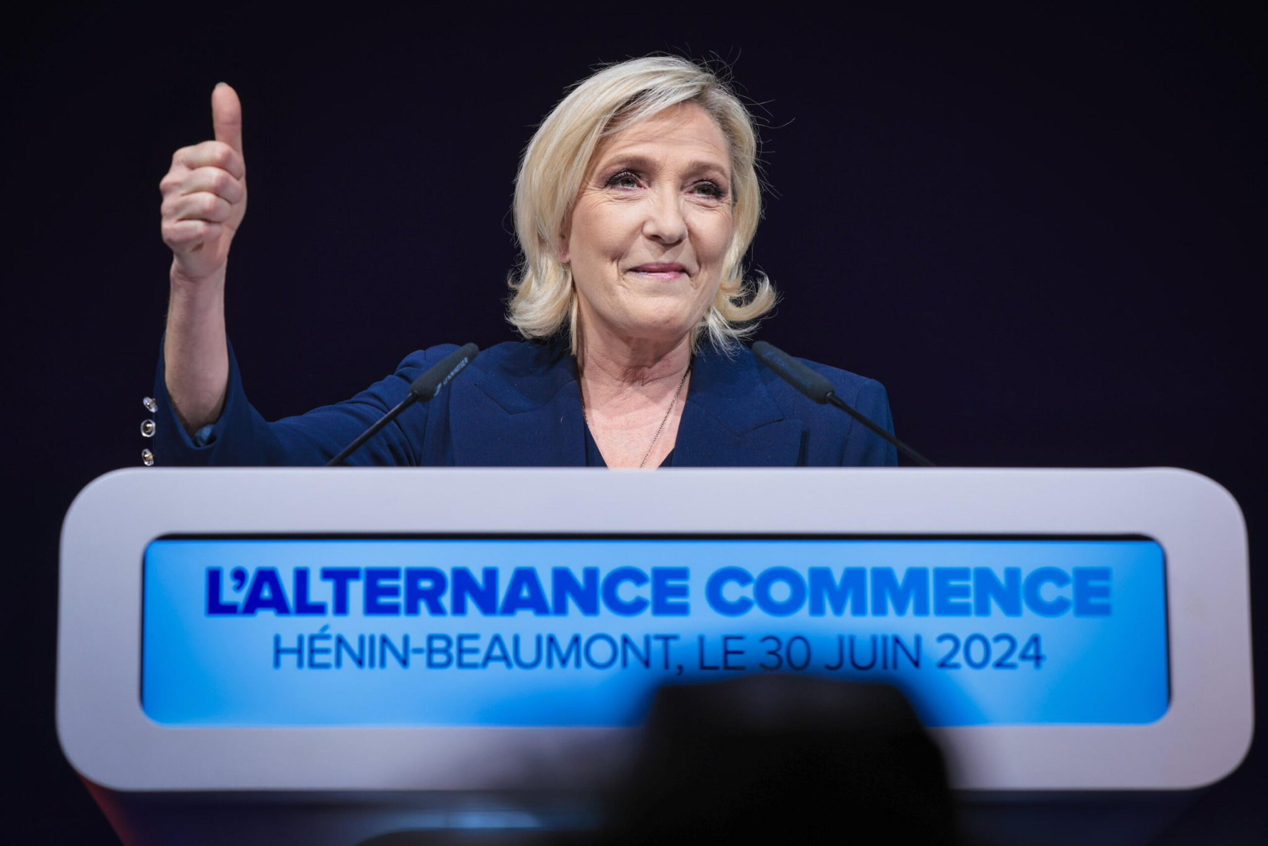 Elezioni in Francia, vittoria netta per Marine Le Pen e il suo Rn