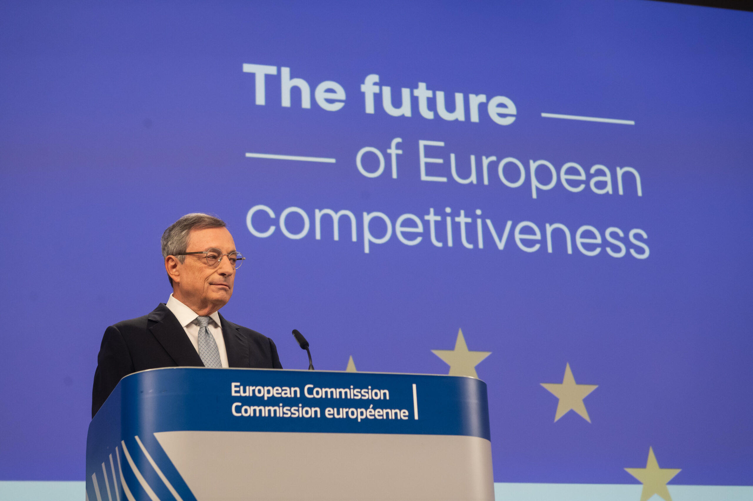 Draghi: “L’Europa rischia di non essere più libera”