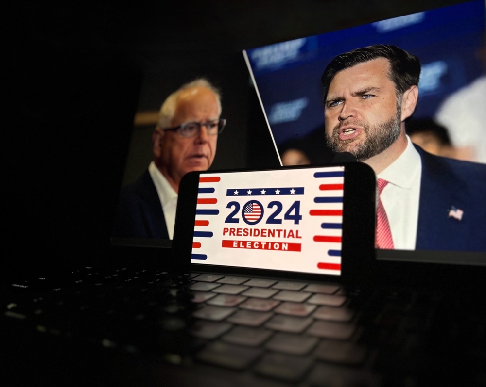 Usa 2024: Candidati vicepresidenti Walz e Vance a confronto in tv