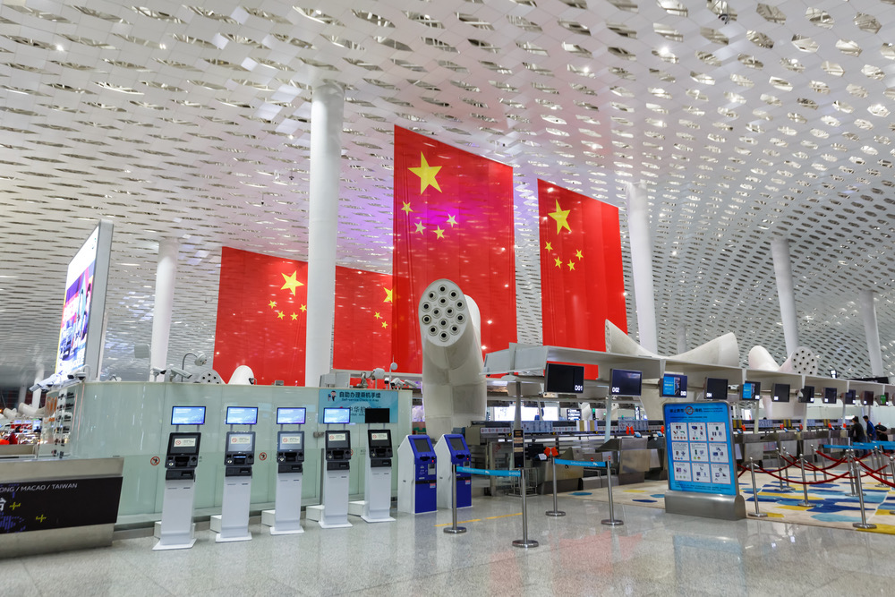 Cina, trasporto aereo cifre sempre più alte nel terzo trimestre